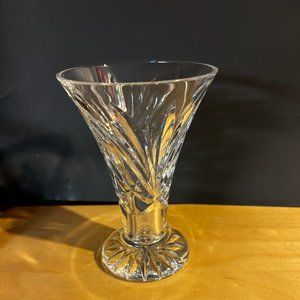 Waterford footed flared vase